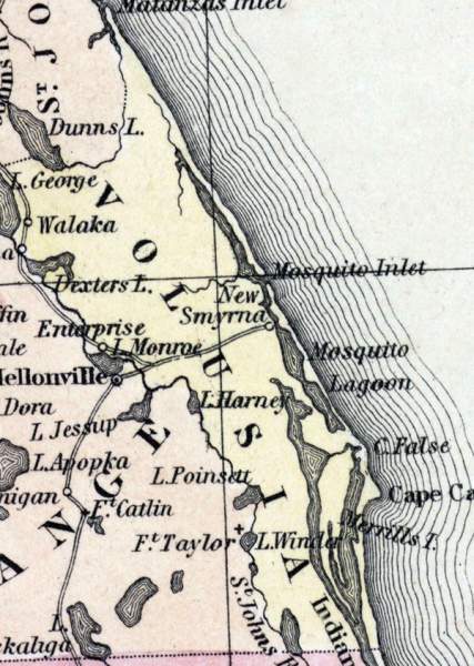 Volusia County, Florida, 1857