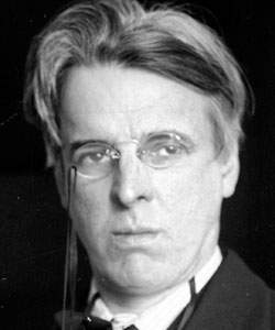 William Butler Yeats, circa 1915, detail
