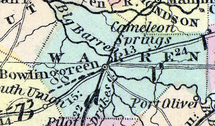 Warren County, Kentucky, 1857