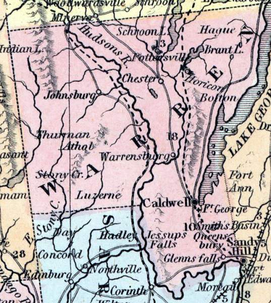 Warren County, New York, 1857