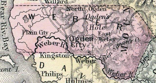 Weber County, Utah Territory, 1865