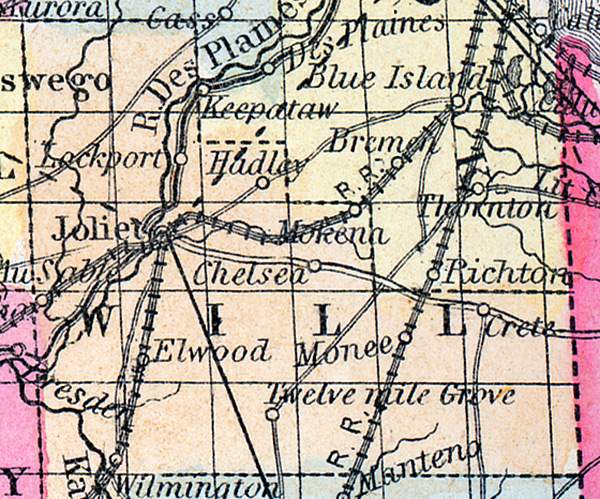 Will County, Illinois, 1857