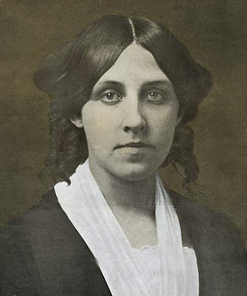 Louisa May Alcott, photograph, circa 1855