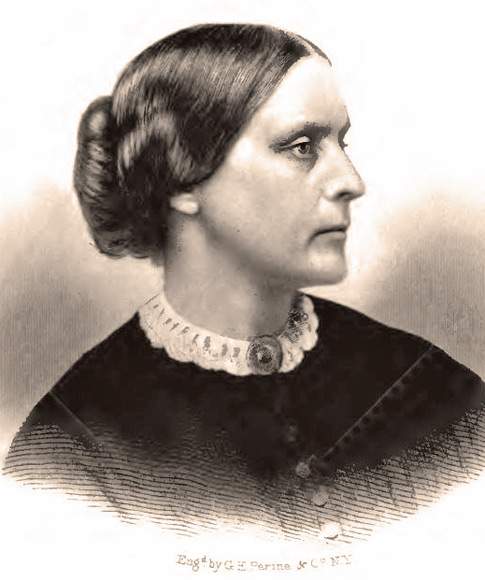 Susan Brownell Anthony, engraving