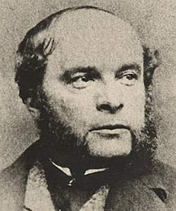 August Belmont, photograph, circa 1870, detail