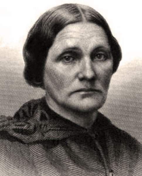 Mary Ann Ball Bickerdyke, engraving
