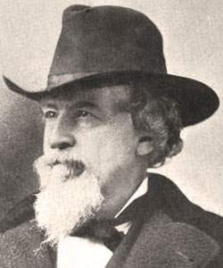 Theophilus Lyle Dickey, circa 1880, detail