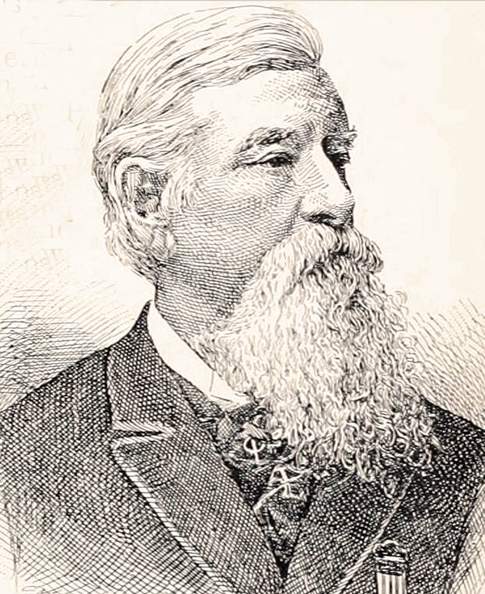 Jacob Gilbert Frick, circa 1885, engraving