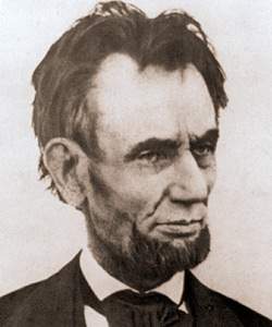 Abraham Lincoln, March 6, 1865, detail