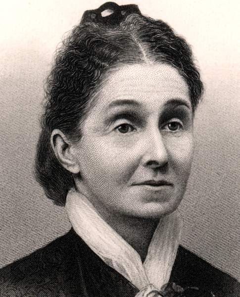 Virginia Louisa Minor, engraving