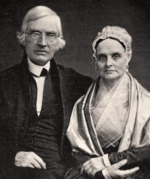 James and Lucretia Mott, circa 1842