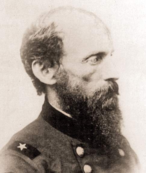 Joseph Rodman West, in uniform, circa 1865