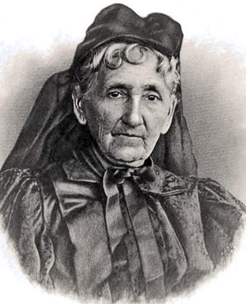 Harriet L. Straw Whiteside, in old age