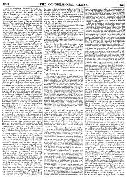Debate Over Increase of the Army, House of Representatives, January 9, 1847 (Page 2)