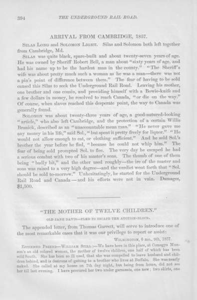 Thomas Garrett to William Still, June 9, 1857 (Page 1)