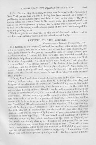 Anna H. Richardson to William Still, December 28, 1860 (Page 1)