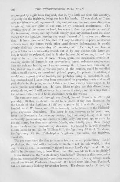 Anna H. Richardson to William Still, May 3, 1860 (Page 2)