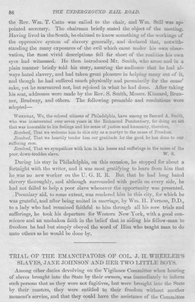 William Still Recalls "Box" Brown's Escape (Page 6)