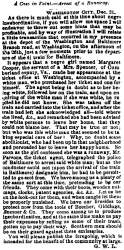 "A Case in Point," Richmond (VA) Dispatch, January 3, 1857