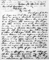 Abraham Lincoln to Thomas A. Marshall, April 23, 1858 (Page 1)
