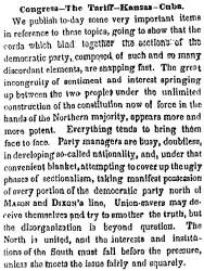 “Congress,” Charleston (SC) Mercury, February 28, 1859