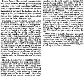 “Daring Feat at the Niagara,” Charleston (SC) Mercury, March 3, 1859