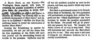 “A Slave State on the Pacific,” New York Times, May 13, 1859
