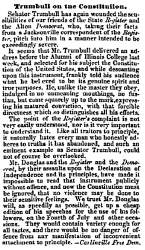 “Trumbull on the Constitution,” Chicago (IL) Press and Tribune, July 2, 1859