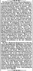 “The British West India (Black) Regiments,” Charleston (SC) Mercury, August 6, 1859