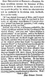 “Open Declaration of Hostilities,” Charleston (SC) Mercury, August 31, 1859