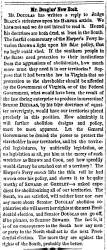 “Mr. Douglas’ New Book,” Charleston (SC) Mercury, November 4, 1859