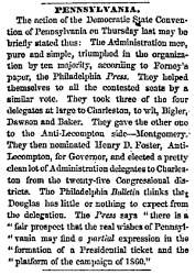 “Pennsylvania,” Chicago (IL) Press and Tribune, March 5, 1860