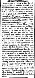“The Fillmore Men,” Chicago (IL) Press and Tribune, May 25, 1860