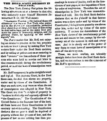 “The Dred Scott Decision in Practice,” Chicago (IL) Press and Tribune, July 20, 1860