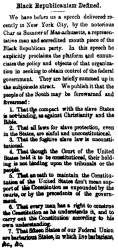 “Black Republicanism Defined,” (Jackson) Mississippian, July 25, 1860
