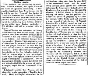 “Walker Again,” New York Times, August 22, 1860