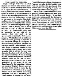“The Artful Dodger,” Chicago (IL) Press and Tribune, September 1, 1860