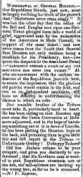 “Withdrawal of General Houston,” Dover (NH) Gazette, September 8, 1860