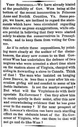 “Very Suspicious,” New York Times, October 15, 1860