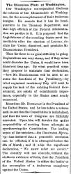 “The Disunion Plot at Washington,” New York Times, October 26, 1860