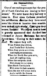 “An Impossibility,” Atchison (KS) Freedom’s Champion, December 1, 1860