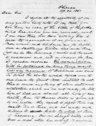 Andrew H. Reeder to Simon Cameron, April 24, 1861 (Page 1)