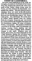 “Union in California,” Boston (MA) Herald, May 13, 1861