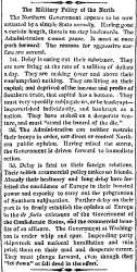 “The Military Policy of the North,” Charleston (SC) Mercury, May 29, 1861