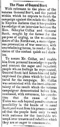 “The Plans of General Scott,” Chillicothe (OH) Scioto Gazette, June 18, 1861