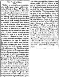 “The Fourth of July,” Atchison (KS) Freedom’s Champion, June 22, 1861