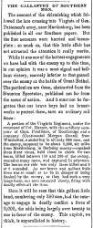 “The Gallantry of Southern Men,” Raleigh (NC) Register, July 17, 1861