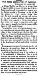 “The Rebel Occupation of Carlisle,” New York Herald, July 1, 1863