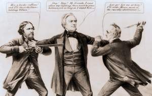Know Nothings topic image ("Right Man...Millard Fillmore)