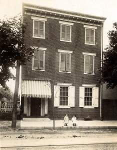 Colwell House, 145 South Pitt Street, Carlisle, Pennsylvania, circa 1900